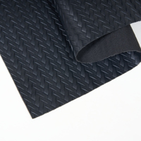 Cuir synthétique PVC gaufré à motif tissé pour emballage de luxe, boîte à bijoux, boîte à cosmétiques