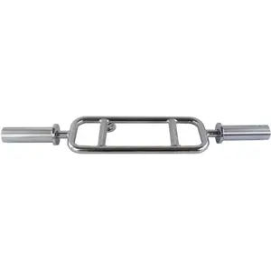 Hammer Curl Weight Lifting Bar for 1 Inch Standard Weight Plates Barbell for Bicep Curls Triceps and Bodybuilding