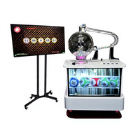 Machine de loterie RFID Air Mix avec élégant à la recherche de jeux de loto 1D 2D 3D 4D 5D 6D