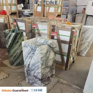 Lavabo de Pedestal em Pedra Sinterizada com Design Moderno para Wudu Muçulmano e Oração em Mesquitas, Mobiliário de Banheiro para Lavagem de Pés Wudumate - Product Image 1