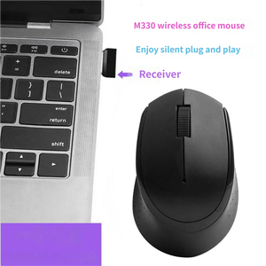 M330 Wireless <b>Mouse</b> Mute Wireless Optical <b>Mouse</b> <b>Mice</b> 2.4ghz <b>Usb</b> Receiver <b>Mouse</b> for Laptop Pc Computer - Product Image 2
