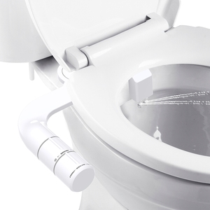 Насадка для биде, самоочищающийся белый распылитель для унитаза - Product Image 6