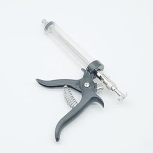 حقنة بلاستيكية سوداء قابلة لإعادة الاستخدام على شكل حيوان <span class=keywords><strong>50cc</strong></span> px حقنة بيطرية - Product Image 2