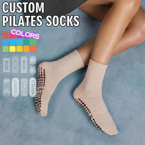 Calcetines de Yoga y Pilates BiLu OEM al por Mayor, Calcetines Deportivos Antideslizantes Personalizados para Mujer, Calcetines para Gimnasio y Estudio - Product Image 3