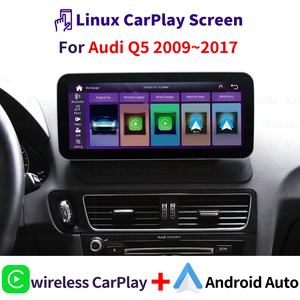 Krando Linux Wireless Car <span class=keywords><strong>Play</strong></span> Android Auto Car Multimedia Pantalla para Audi Q5 2009-2016 Unidad principal Pantalla táctil - Product Image 2