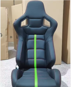 Hot Selling Universal Reclinable Black PVC Carbon Look Leather Bucket <strong>Racing</strong> <strong>Seats</strong> AC <strong>Cobra</strong> 1997-2000 1061 Series - Product Image 6