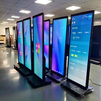 Reproductor de Video Publicitario para Señalización Digital OEM ODM, Pantalla LCD Interactiva para Interiores, Tótem para Elevador, Kiosco con Pantalla Táctil de Pie