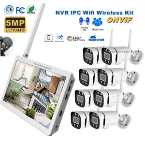 NVR Wifi 8CH Audio <b>CCTV</b> Outdoor Security Cameras Surveillance System Wifi <b>Wireless</b> IP Video Outdoor Surveillance Security Camera - Product Image 1