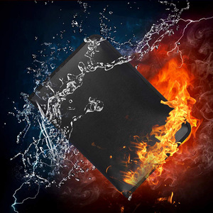 Bolsa para Documentos Impermeable y Resistente al Fuego, Gran Capacidad, Versión con Cierre, Tela de Silicona y Fibra de Vidrio, Regalo Empresarial - Product Image 1