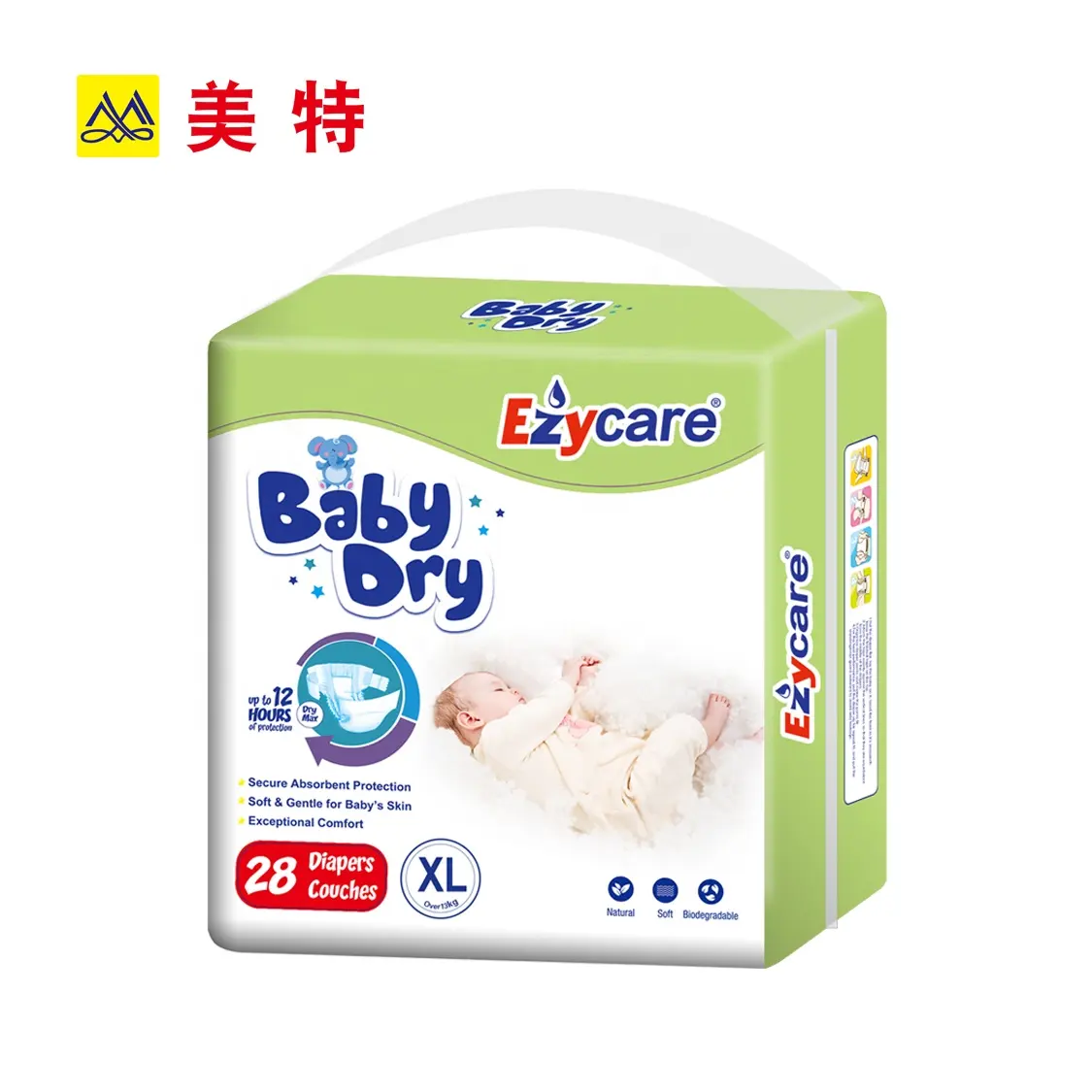 En çok satan bebek ürünleri yeni uykulu bebek külot bebek bezi çin tedarikçisi S/M/L/XL