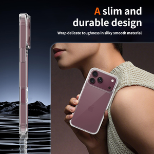 เคสโทรศัพท์ใสคุณภาพสูงจากโรงงานสำหรับ iPhone 18 17 Pro Max หนา 2.0 มม. ป้องกันแรงกระแทก ป้องกันเหลือง  แบบกำหนดเองได้ - Product Image 4