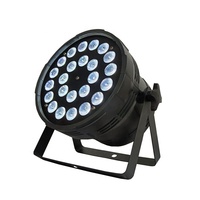DJ événement RGBW 4-en-1 LED Par peut lumière de scène 24x10W projecteurs de lavage DMX512 contrôle du son pour décor de festival de fête de mariage