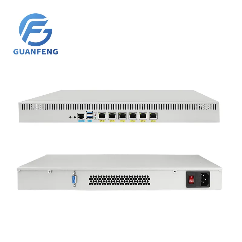 Guanfeng 3855U i3i5i7 7ª Geração Barebone Pfsense aes-ni Firewall Fanless Appliance Mini PC com 2 DDR4 RAM