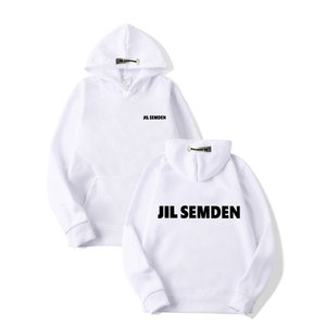 Sweat à capuche unisexe en polaire avec imprimé graphique et lettres, style streetwear, impression numérique du logo - Product Image 1