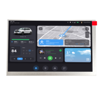 Panel LCD TFT Innolux Original 7-inci 800x480 AT070TN83 V.1, 40-pin TTL dan Layar Sentuh yang Dapat Disesuaikan