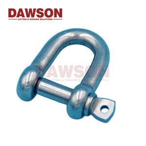 Manilles de type D européennes en acier inoxydable 304 poli miroir - Product Image 4