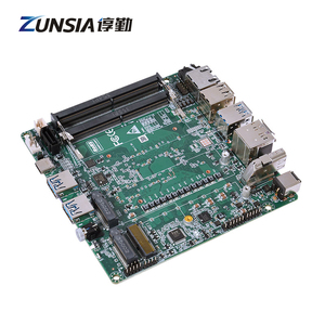 Mini Placa de <span class=keywords><strong>PC</strong></span> de escritorio Zunsia 2*1240/DP/tipo C Intel 12th Gen Core I7 I5 P 2 * <span class=keywords><strong>DDR5</strong></span> 2 LAN X86 placa base Industrial Nano ITX - Product Image 1