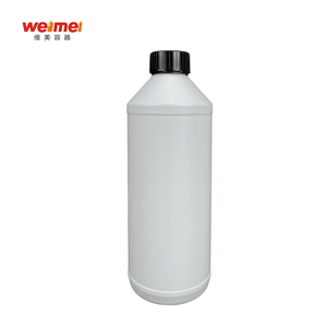 Bouteille vide de 1,5 L en PEHD pour antigel et lubrifiant avec bouchon à vis et ligne de niveau de liquide, emballage chimique pour huile moteur, directement de l'usine - Product Image 1