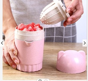 fruit plastic manual squeezer fruit juicer orange lemon watermelon manual juicer