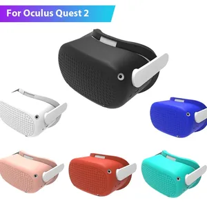 Étui de protection en silicone pour <span class=keywords><strong>casque</strong></span> <span class=keywords><strong>Oculus</strong></span> <span class=keywords><strong>Quest</strong></span> <span class=keywords><strong>2</strong></span> VR lunettes intelligentes anti-rayures pour accessoires <span class=keywords><strong>Oculus</strong></span> <span class=keywords><strong>Quest</strong></span> <span class=keywords><strong>2</strong></span> - Product Image 3