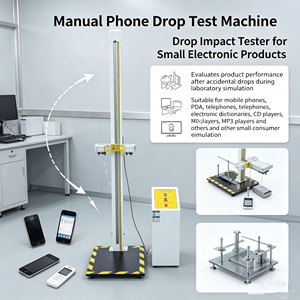 Machine manuelle d'essai de chute par aspiration sous vide 0 ° 45 ° 90 °   <span class=keywords><strong>Test</strong></span> d'impact multi-angles pour téléphones portables, lecteurs MP3 et appareils électroniques - Product Image 2