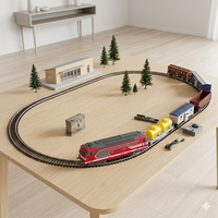 Modèle de train à l'échelle HO Hanfly BB 67000, locomotive diesel, wagon électrique avec éclairage, échelle 1/87, ensemble de train de démarrage, piste ovale