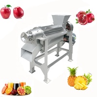 Abricot Cactus Soursop Tomate Processus Extracteur De Noix De Cajou 1 Kw Jus De Carotte Pulper Fruits Et Pulpe Machine À Vendre