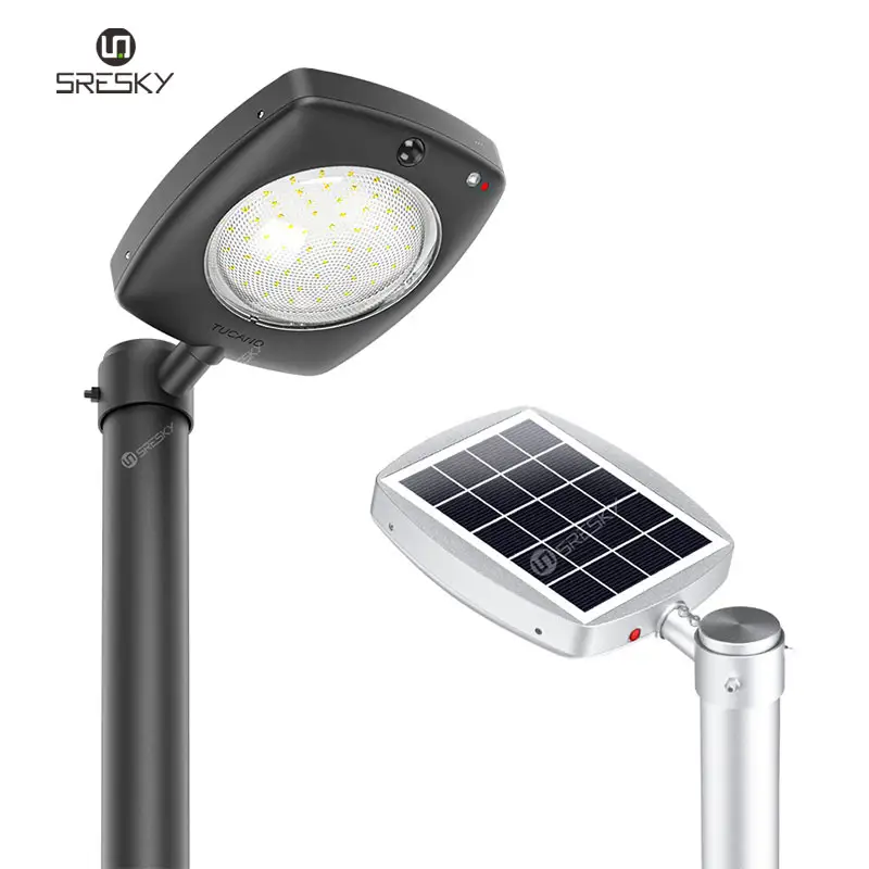 SRESKY new design remote control outdoor waterproof high lumen 30w led street light solar garden light with ce rosh fcc