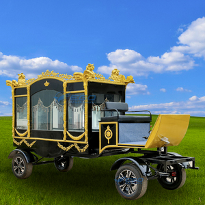 Carroza Funeraria Eléctrica de Alta Gama, Nueva, con Acabado de Pintura de Alta Calidad, Remolque Eléctrico Especial para Funerales - Product Image 1