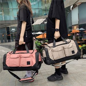 Bolsa de Deporte Multifuncional Personalizada de Fábrica, Bolsa de Viaje de Gran Capacidad, Bolsa de Lona Resistente con Compartimento para Zapatos - Product Image 6