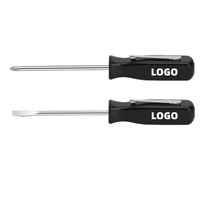 Tournevis de poche personnalisés en gros avec logo, mini-outils à main, tournevis à fente et cruciforme avec clip pour atelier de réparation automobile, idéal pour les cadeaux promotionnels