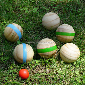Ensemble <span class=keywords><strong>de</strong></span> balles <span class=keywords><strong>de</strong></span> <span class=keywords><strong>pétanque</strong></span> en bois d'extérieur pour adultes 7 balles pour le plaisir et l'exercice Jeux <span class=keywords><strong>de</strong></span> société d'arrière-cour similaires à la <span class=keywords><strong>pétanque</strong></span> pour enfants - Product Image 4