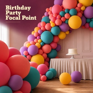 Ballon en Latex Biodégradable de Haute Qualité pour Fête, Couleur Rétro Perle Mate, Épais, 12 Pouces, 3.2g, pour Hélium (Vente en Gros) - Product Image 4
