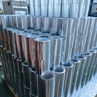 Ruban adhésif en aluminium argenté pour réparation de tuyaux, isolation thermique