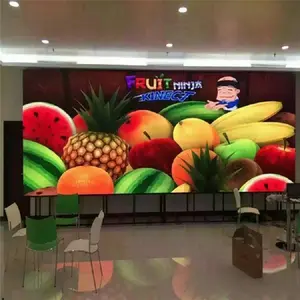 Çin fabrika doğrudan satış LED kapalı ekran reklam HD P2.5mm dijital video duvar led ekran