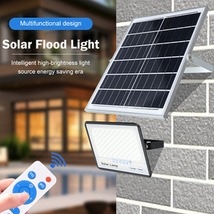 En gros Smart ISO9001 SAA CE Rohs Blanc Pur Chaud Éclairage Extérieur Étanche Ip65 A MENÉ <span class=keywords><strong>La</strong></span> Lumière D'inondation Solaire 100W - Product Image 1