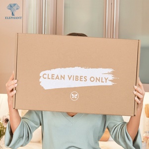 Custom Environmental Certification Eco Friendly Paper Corrugated Carton Packaging Printing Brown Kraft Large Cardboard Box
