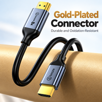 Câble HDMI2.1 Biaze 8K60Hz 4K120Hz UltraHD 48Gbps HDMI Mâle-Mâle Haute Vitesse Audio Vidéo pour TV Moniteur Projecteur Gaming