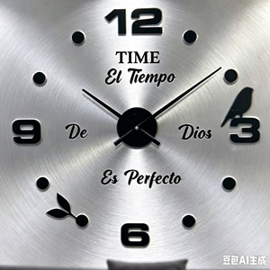 Reloj de <span class=keywords><strong>Pared</strong></span> Acrílico Grande, DIY 3D, Creativo, Moderno, Adhesivos Decorativos <span class=keywords><strong>para</strong></span> <span class=keywords><strong>Pared</strong></span> de Sala de Estar - Product Image 5