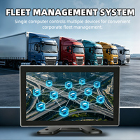Caméra de tableau de bord pour camion 24V IPS avec surveillance à distance 4G, affichage de la caméra de recul 4 canaux et garantie d'un an