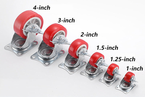 1,5'' & 2'' Hochbelastbare PA-Nylon-Rollen mit Edelstahlkernen für Materialtransportwagen - Product Image 6