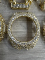UWIN GA2100 DW6900 Lunette en Moissanite pour Montre Casio G-Shock Entièrement Sertie de Pierres VVS Couleur D avec Certificat