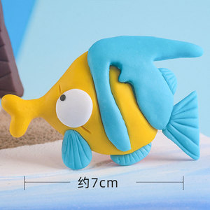 Décoration de <span class=keywords><strong>gâteau</strong></span> sur le <span class=keywords><strong>thème</strong></span> de l'océan, nouveau style, dessin animé, hippocampe, poisson - Product Image 5