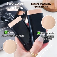 Stick de maquillage correcteur anti-brillance longue tenue et naturel sans poudre, illumine le teint uniformément, correcteur HD