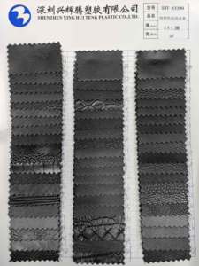 Hoomall — Faux cuir en relief de <span class=keywords><strong>Crocodile</strong></span>, design <span class=keywords><strong>noir</strong></span> solide, de haute qualité pour la fabrication des chaussures, sac à chaussures, siège de voiture, canapé - Product Image 6