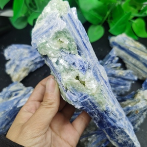 천연 원석 치유용 거친 카이아나이트 크리스탈 원석 크리스탈 석영 광물 표본 - Product Image 4