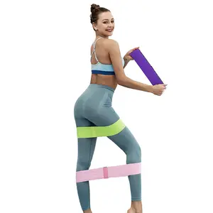 Yoga Pull Band Elastic Band Female Buttock Training Ring Fitness Resistance Band Buttock Ring Male Strength Stretching Elastic