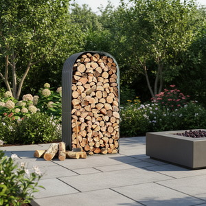 Kit Modulare <span class=keywords><strong>in</strong></span> Acciaio Zincato per Aiuole Rialzate e Stoccaggio Legna da Ardere 104x200x43cm Marca TOPSTAR - Product Image 5