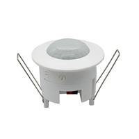 Détecteur de mouvement infrarouge intelligent pour la sécurité domestique, construction en aluminium et plastique, automatisation, blanc, KNX