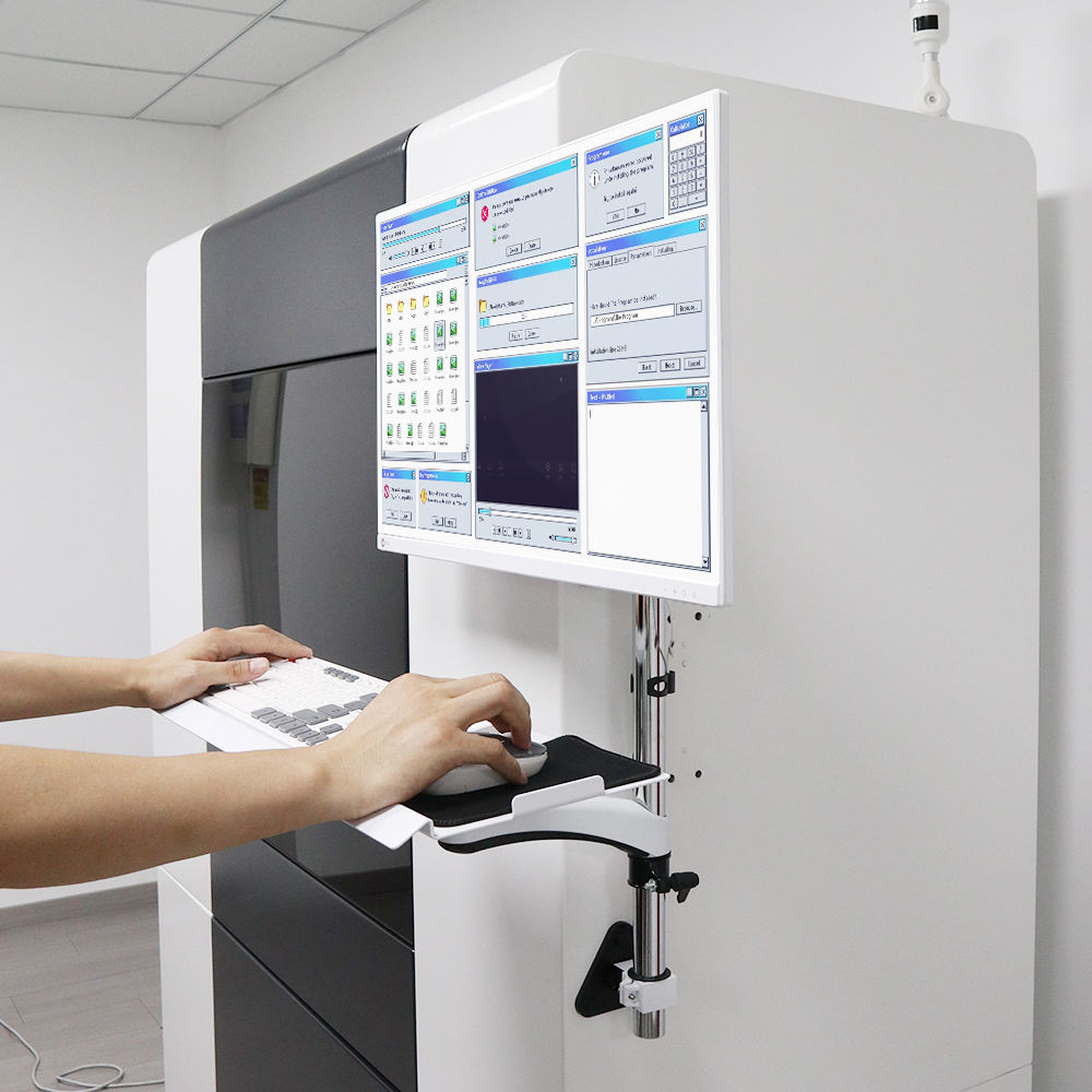 ORANGLES FE110KB-400 Industrial Wall Mount Workstation | 400mm Pole for Monitor & Keyboard | VESA 100x100 | Hot Selling Mount – orangles Kuwait - high resolution display - exposing craftsmanship - Image 2 of 6 | built for everyone | FE110KB-400 Industrial Wall Mount Workstation | 400mm Pole for Monitor & Keyboard | VESA 100x100 | Hot Selling Mount – orangles Kuwait for sale Georgia | Free Shipping ORANGLES